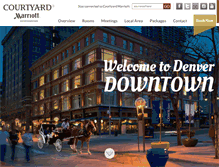 Tablet Screenshot of courtyarddenver.com